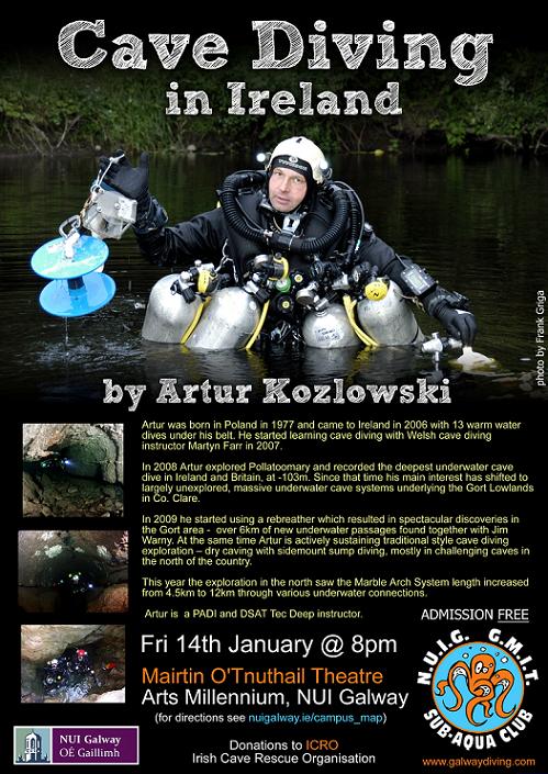 artur-jan Cave diving in Ireland